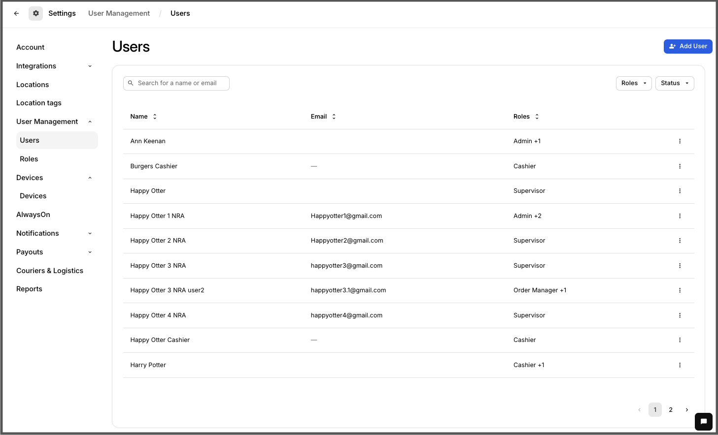 Creating Employee Pin Codes – Otter Help Center