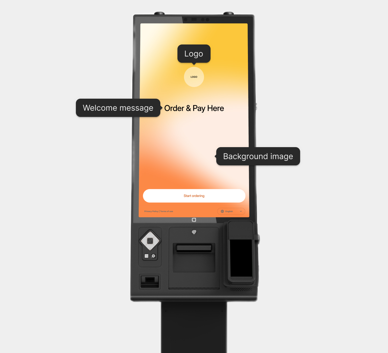 Walkup Screen Kiosk Settings [Portraits]