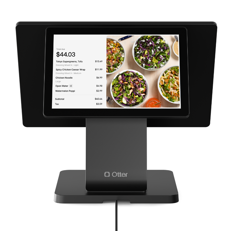 Order Cart on Customer Display