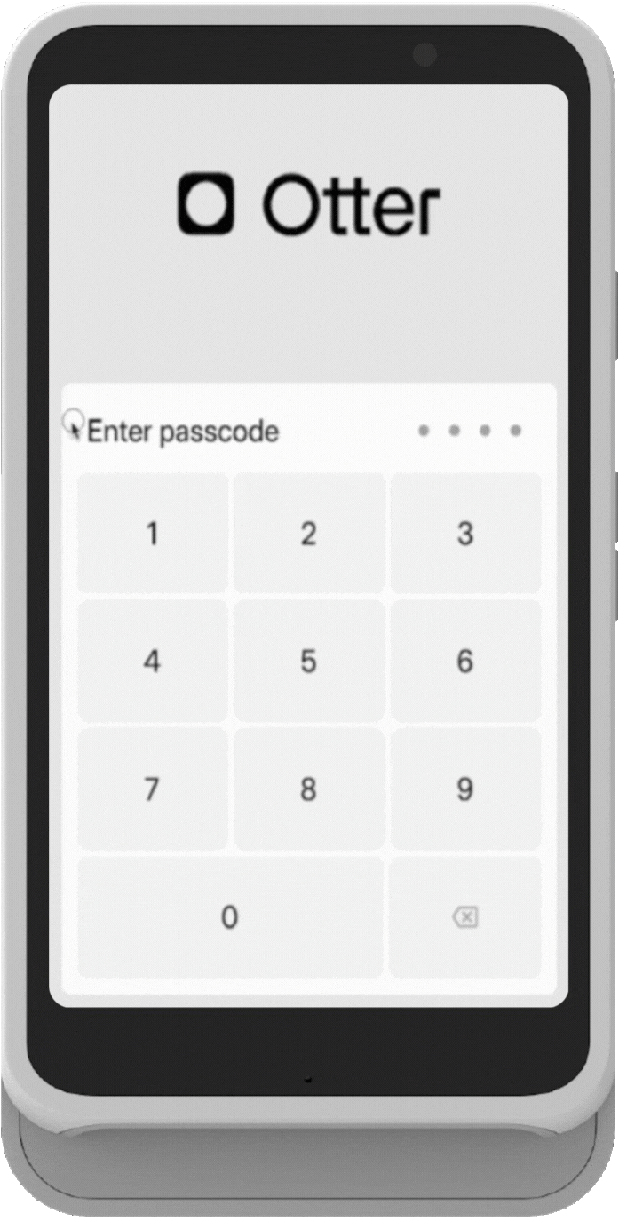 Otter Handheld Order Workflow Example