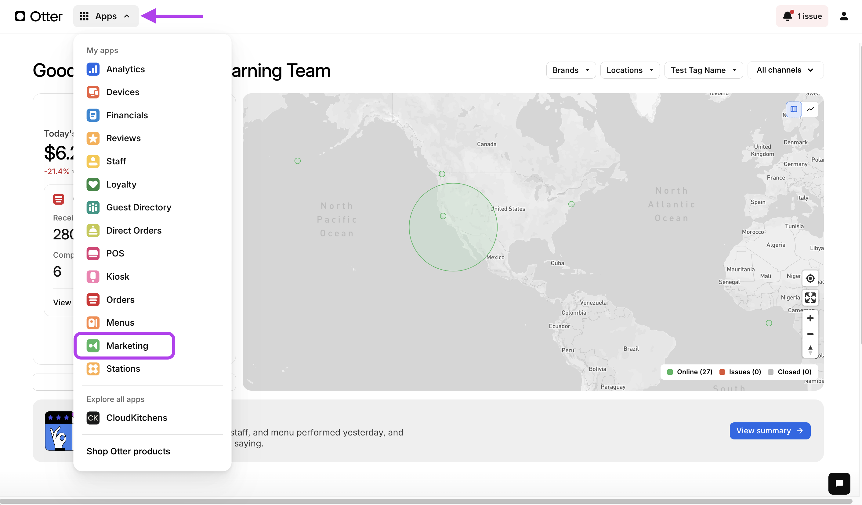 Marketing App