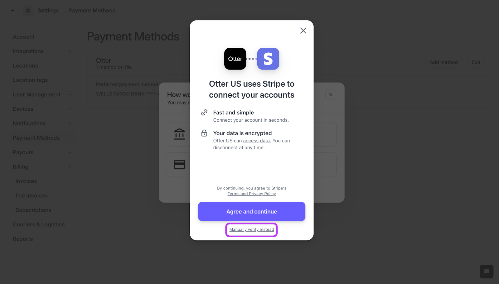 Manually verify instead