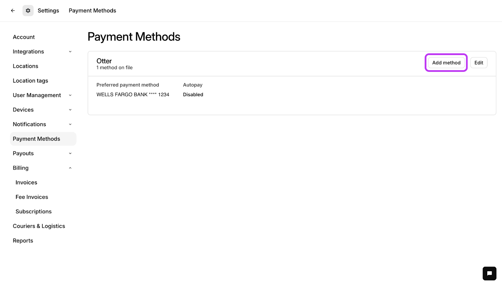 Add method