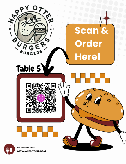 QR Dine-in Self Design