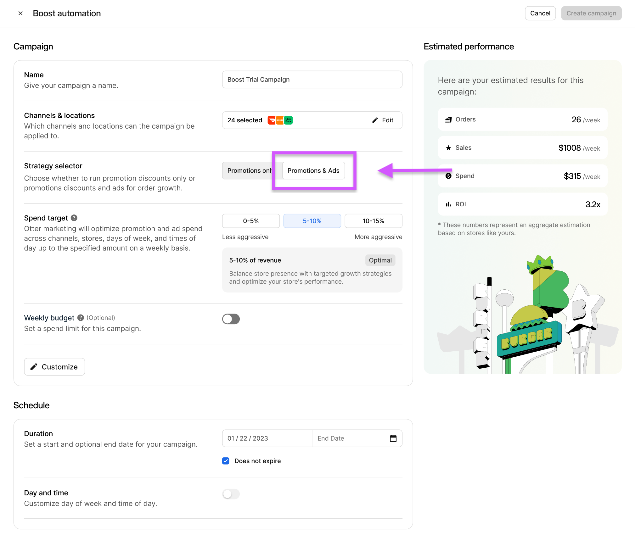 Automatización de Impulso