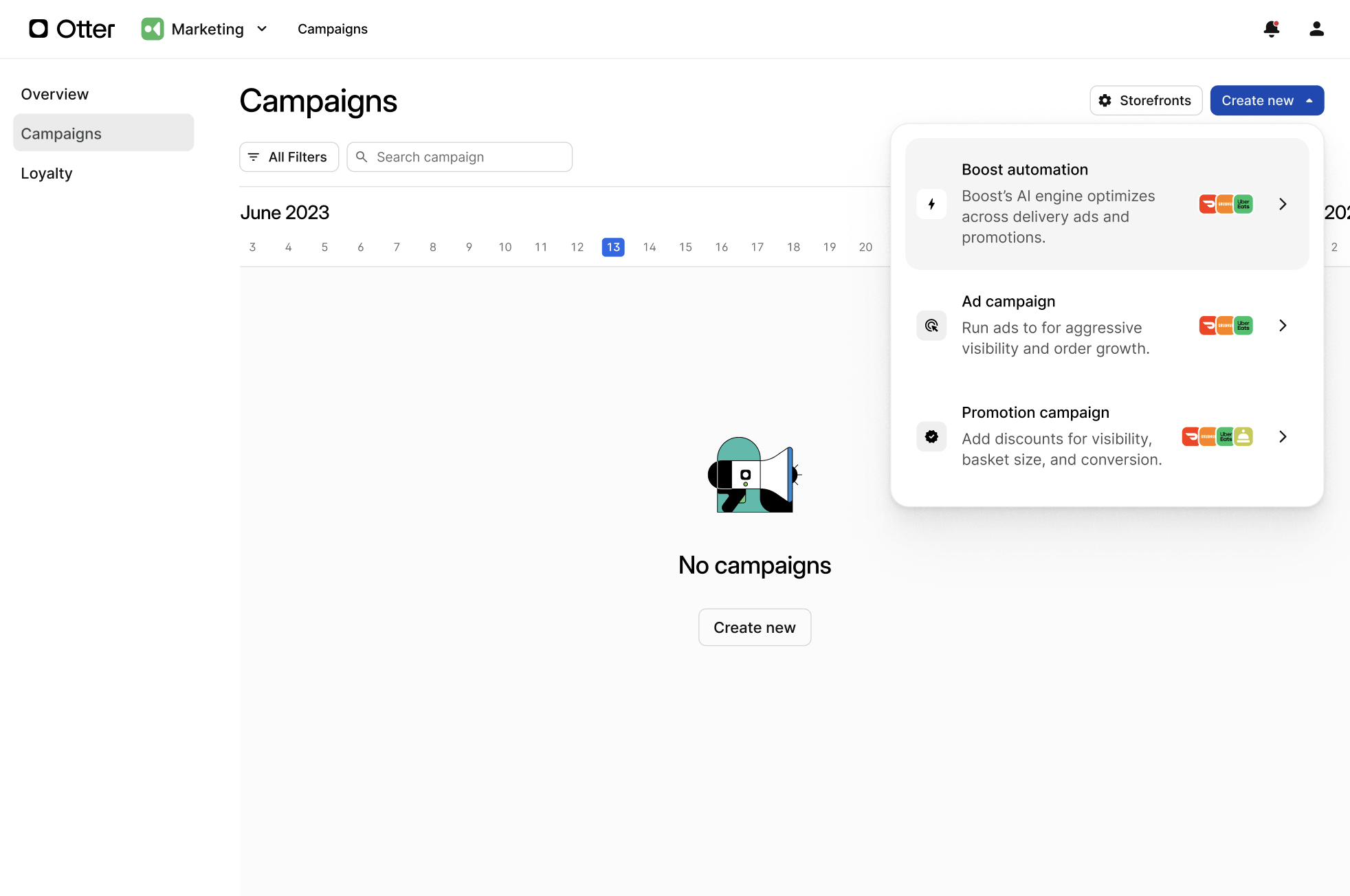 Campaña de automatización de impulso