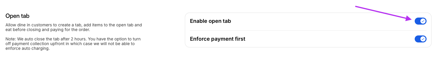 Enable Open Tab Toggle