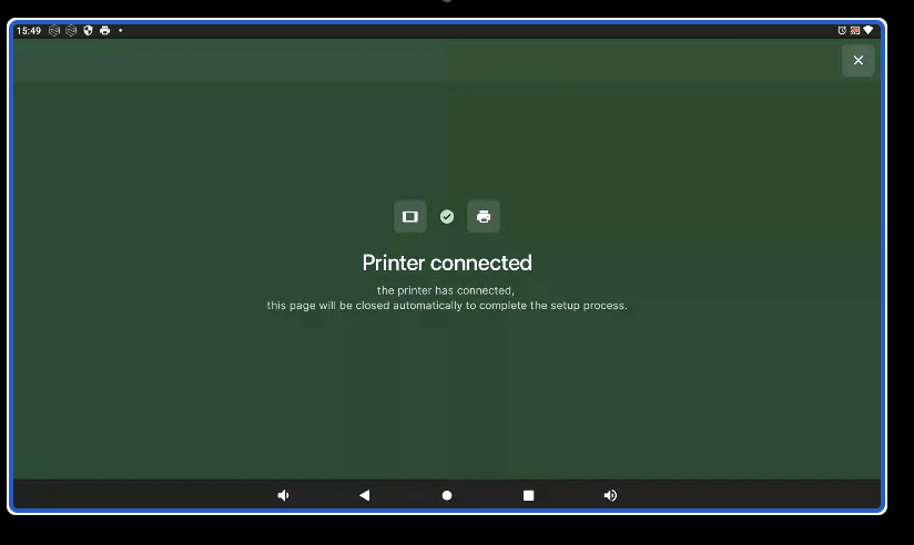 Successful printer connection.png