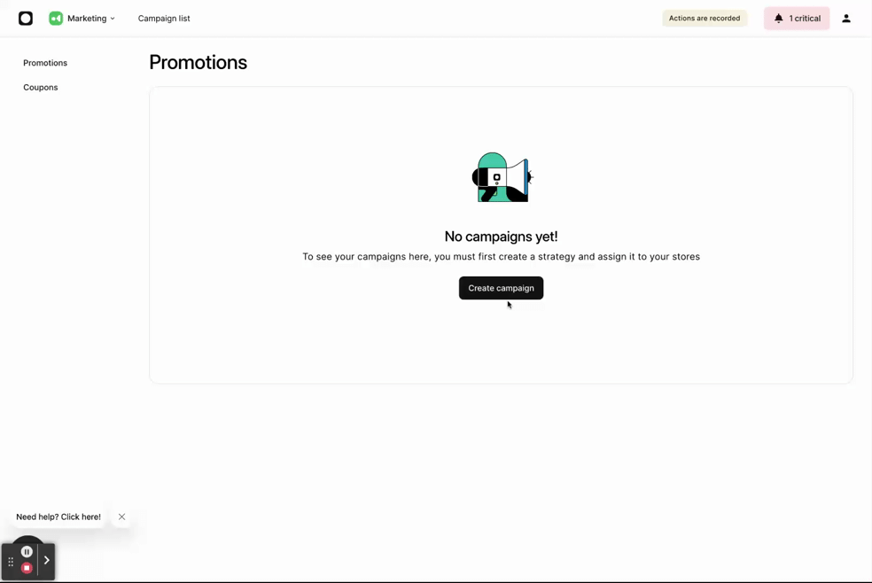 Configurar promociones
