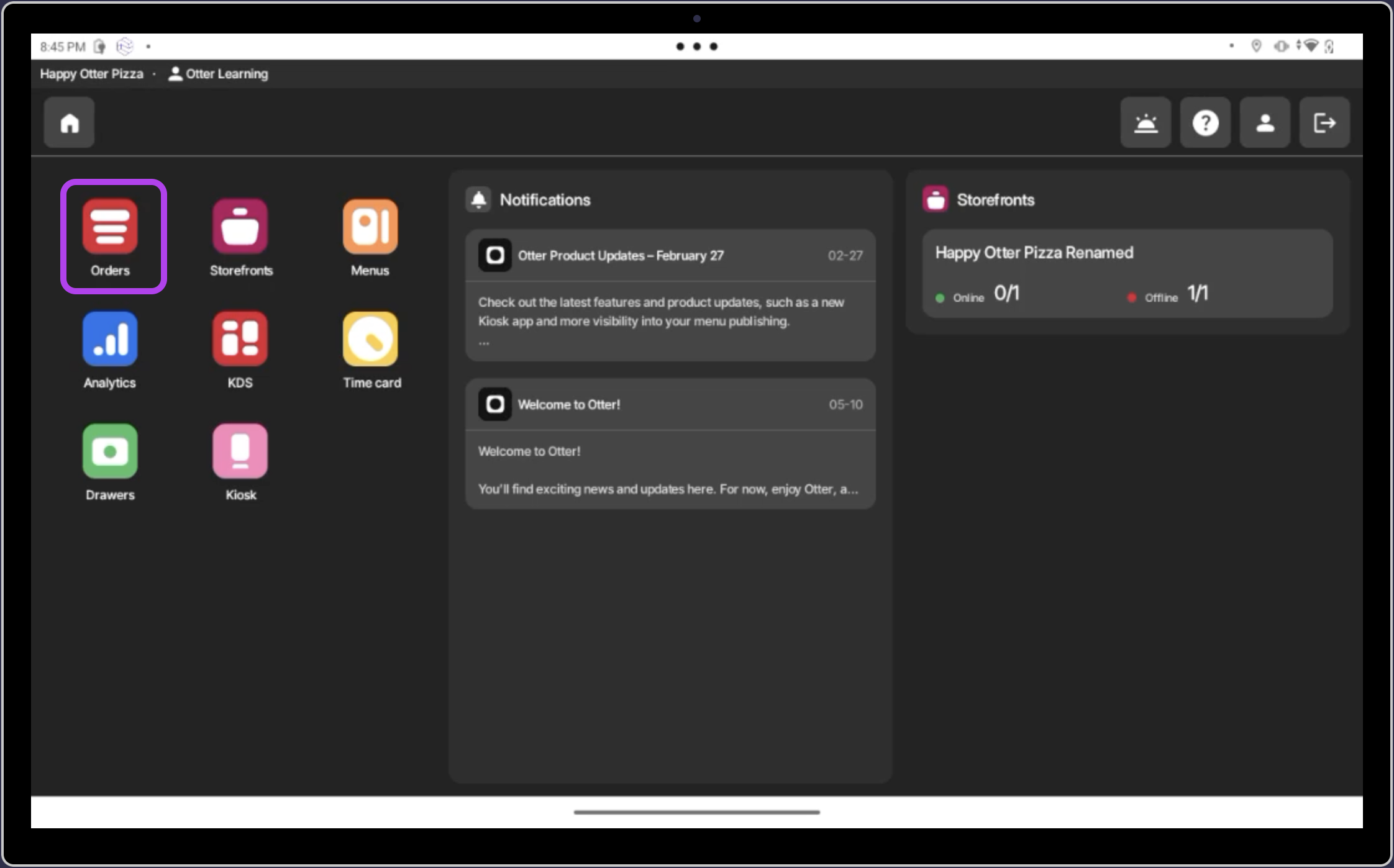 Orders App