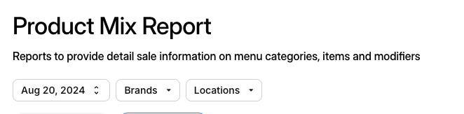 Filter Data for Product Mix Report.png