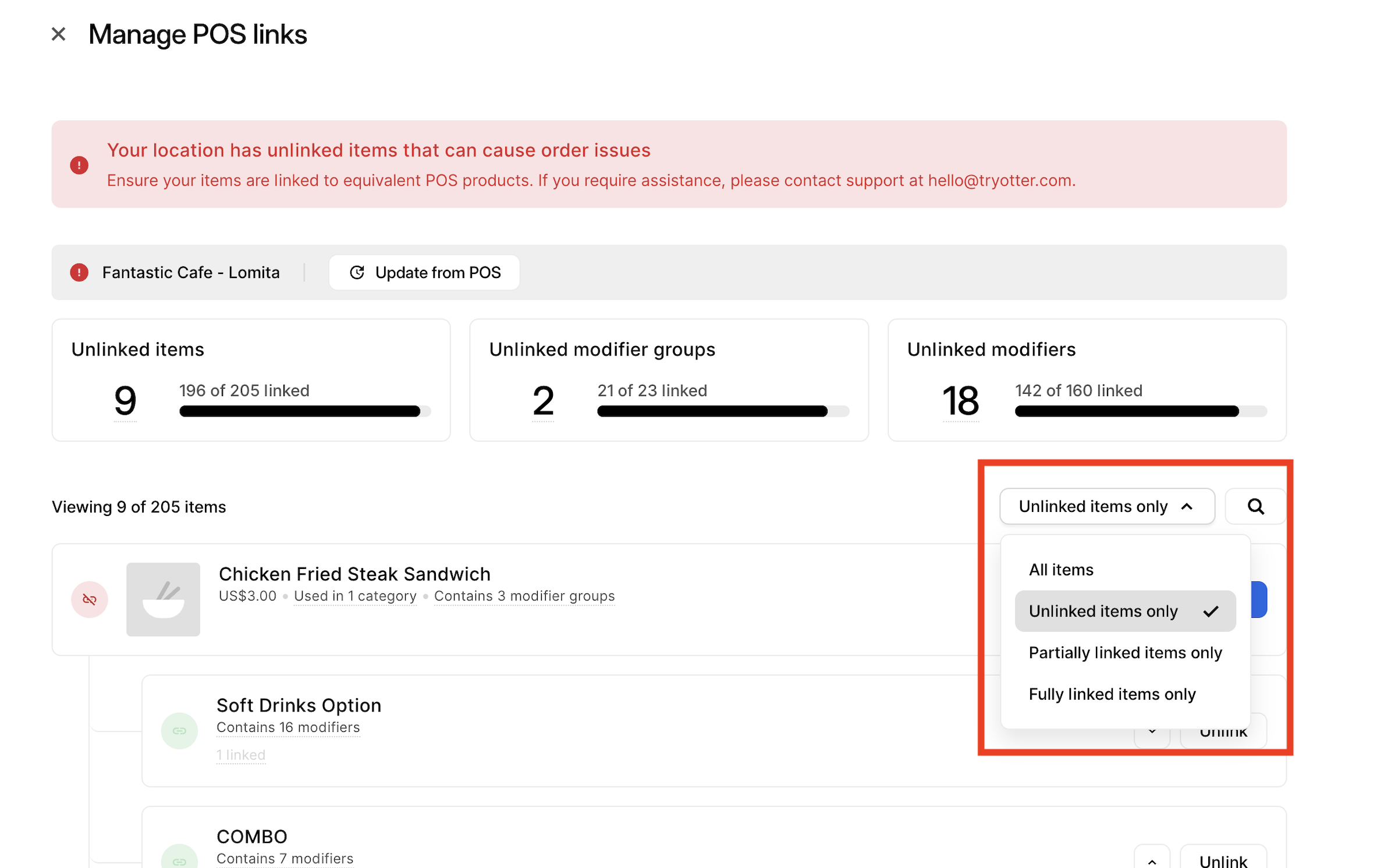 Menu_filter_items_per_linking_status.png