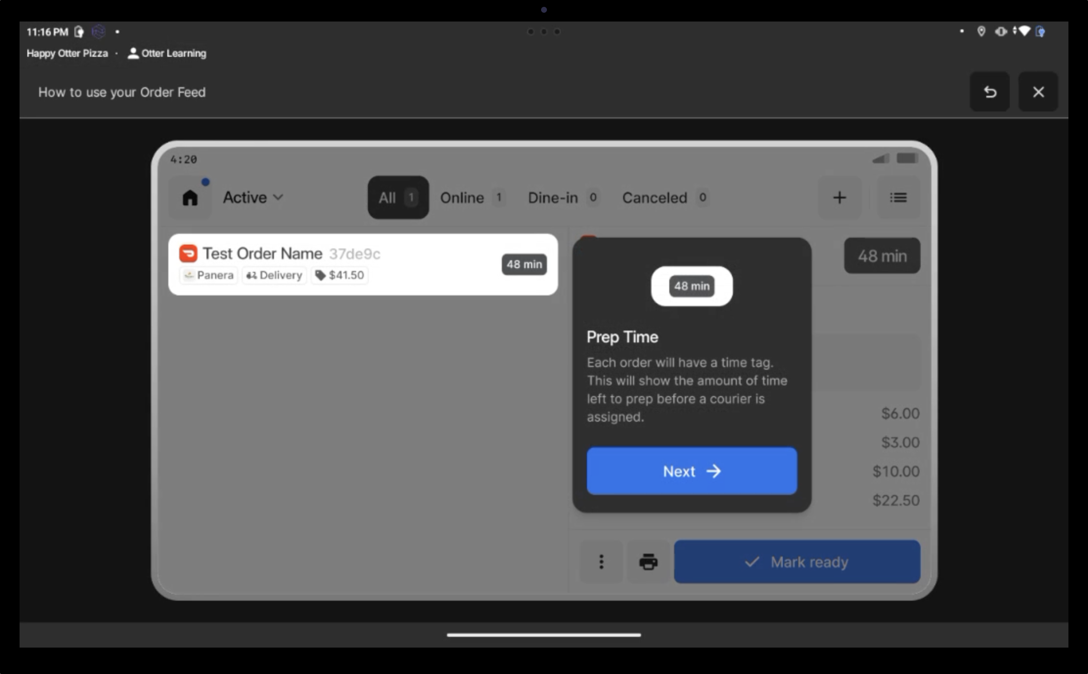 Comment utiliser votre tutoriel de flux de commandes