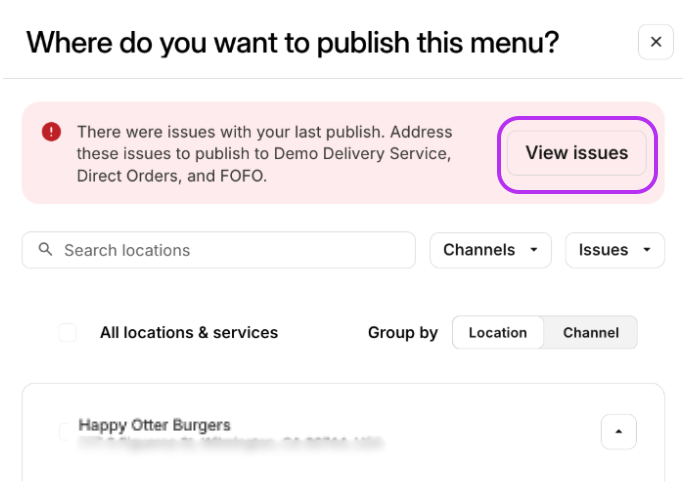 Nested Mod Error > View Issues