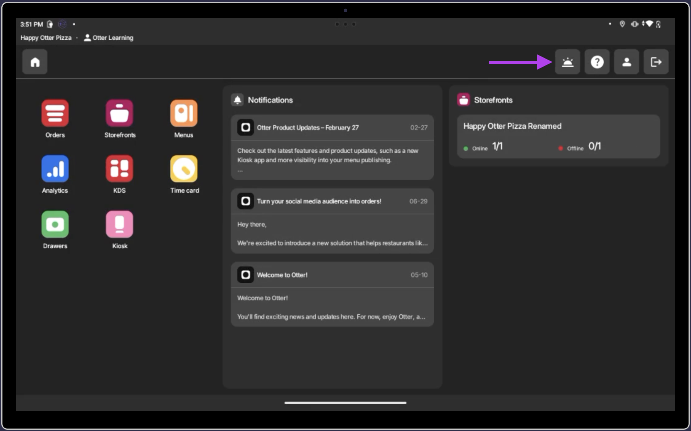 Rapport de fin de journée & Flux de travail de clôture de journée