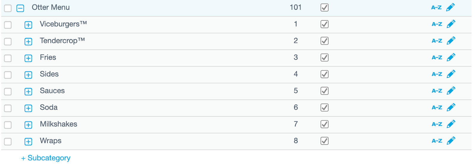 Étape 1 Comment préparer votre menu dans Revel POS.png