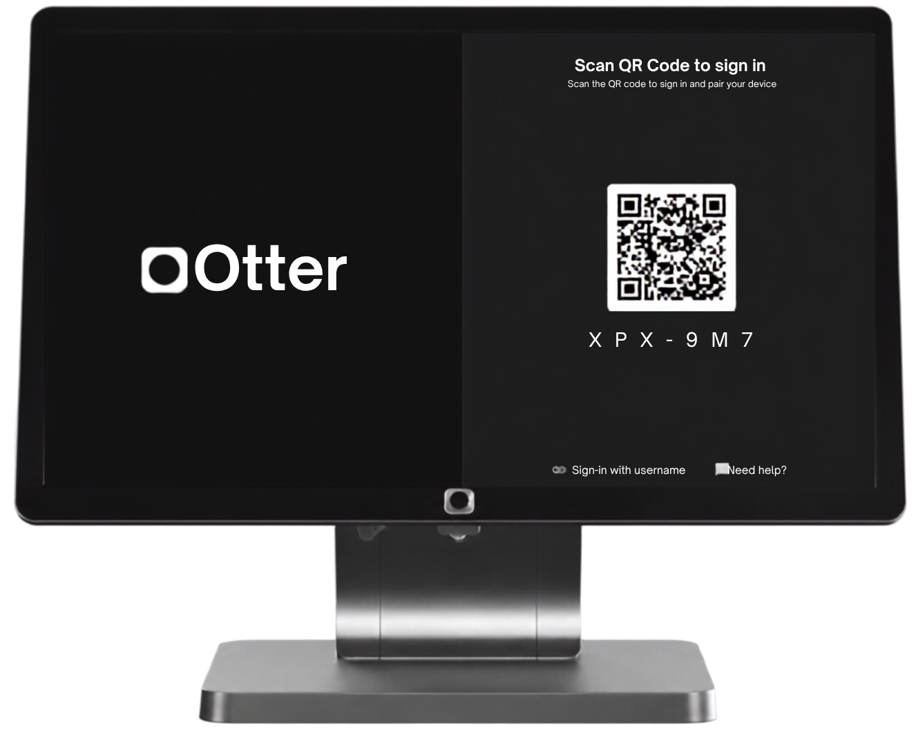 Otter Terminal QR code pairing.png