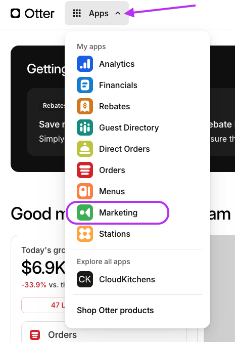 Marketing App